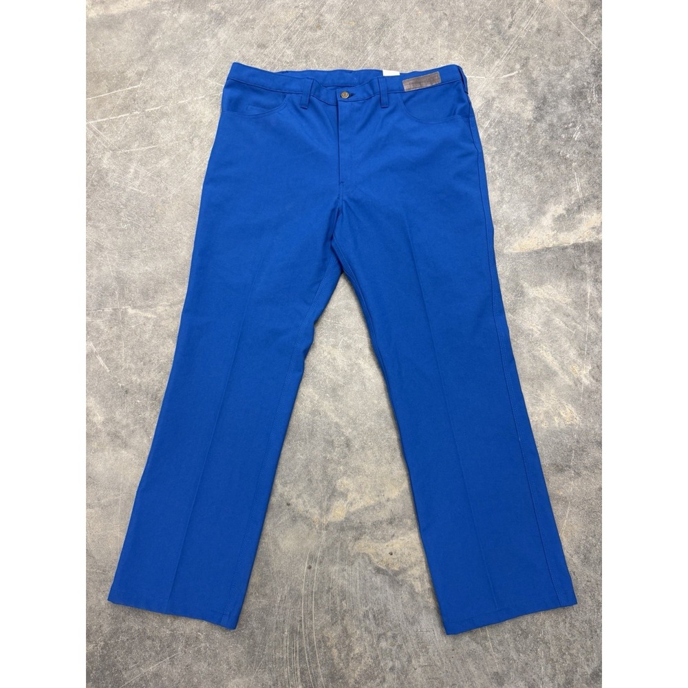 Workrite Fire Resistant Work Pants Blue 42x32 FR HRC 1 Blue Nomex IIIA Aramid